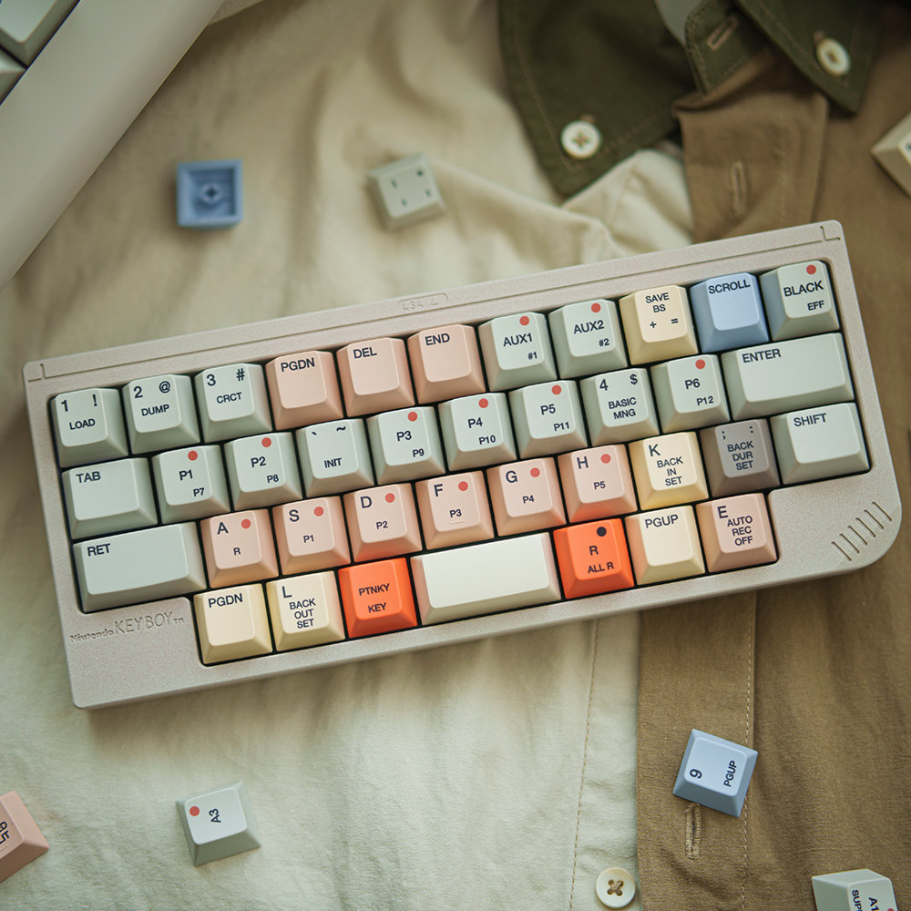 Retro Gaming Keycaps - FBB Tastenkappen S9000 Retro-Stil für Cherry