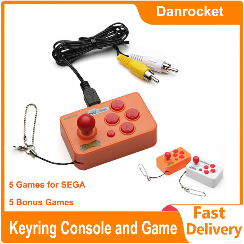 Retro Gaming Arcade Console - Mini-Arcade-Joystick mit 10 Spielen für Sega