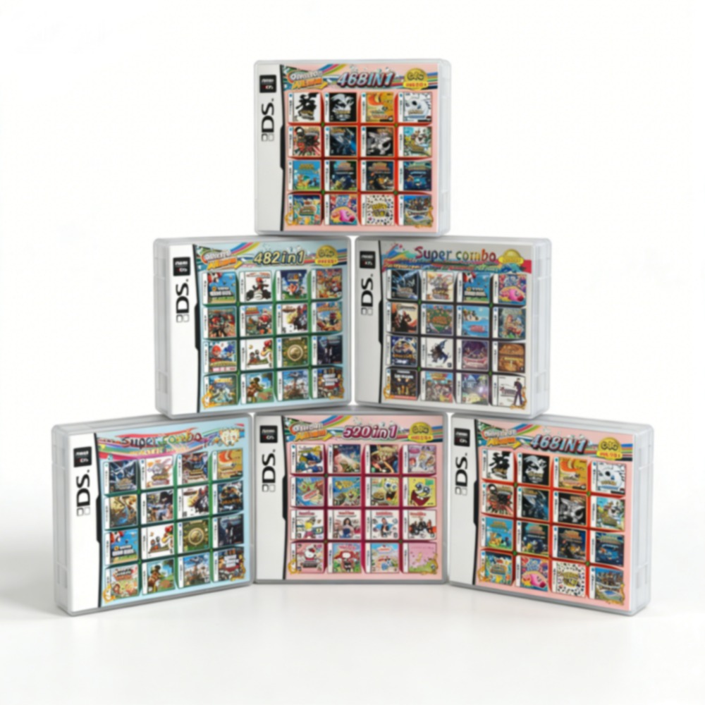 Game Retro Gaming - Pokemon-Themen-Multispielspielmodul für DS/3DS/NDSL/2DS - Vorinstalliert mit