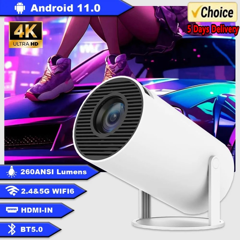 Retro Gaming Projector - Mini HY300 Smart Android Projektor Tragbarer