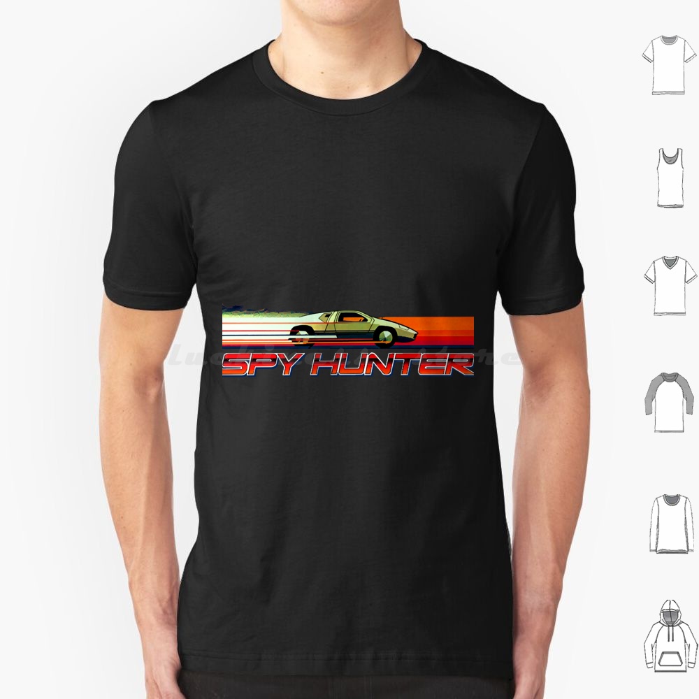 Retro Gaming Arcade Console - Mod.5 Arcade Hunter Videospiel-T-Shirt, große Größe,