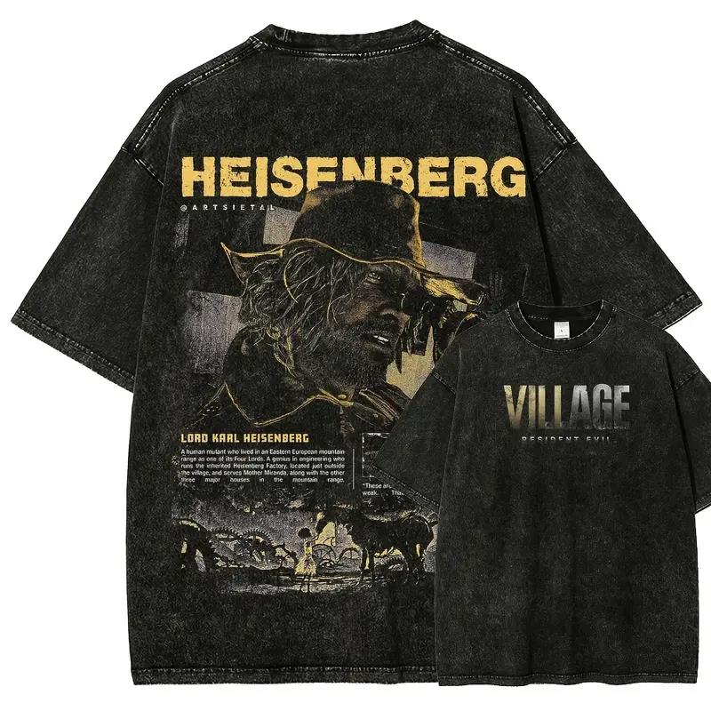 Retro Gaming Aesthetic - Resident Evil Karl Heisenberg Bedrucktes T-Shirt