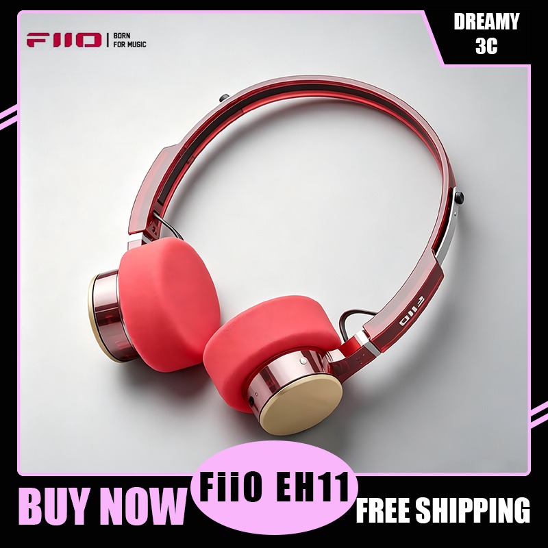 Retro Gaming Cable - FiiO EH11 Retro Vintage Over-Ear-Headset BT5.0