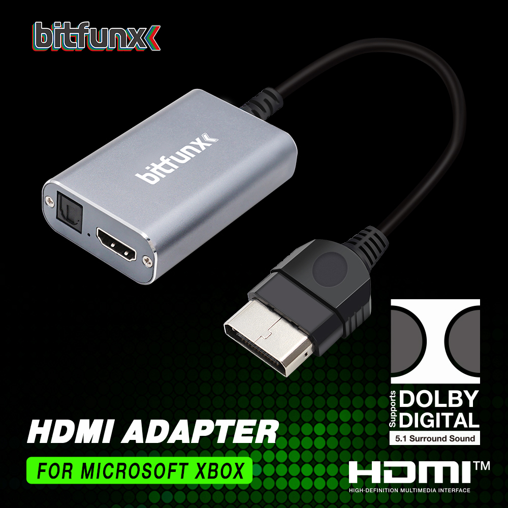 Retro Gaming Cable - Bitfunx HDMI ™ Adapter für XBOX