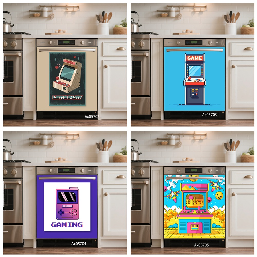 Retro Gaming Arcade Console - 90er Retro Pixel Gaming Arcade Konsole