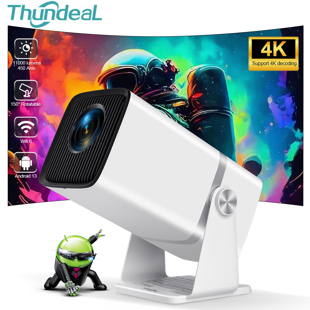 Retro Gaming Projector - ThundeaL 4K Full HD Projektor FHD