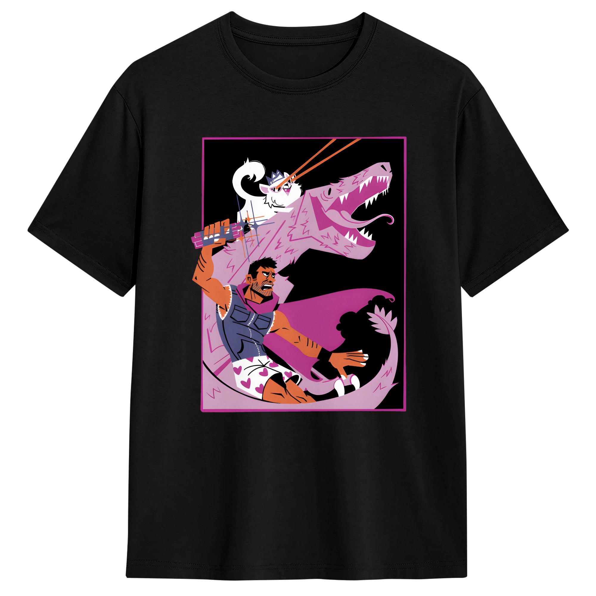 Retro Gaming Shirt - Dungeon Crawler Carl Merch T-Shirts Herren-T-Shirts