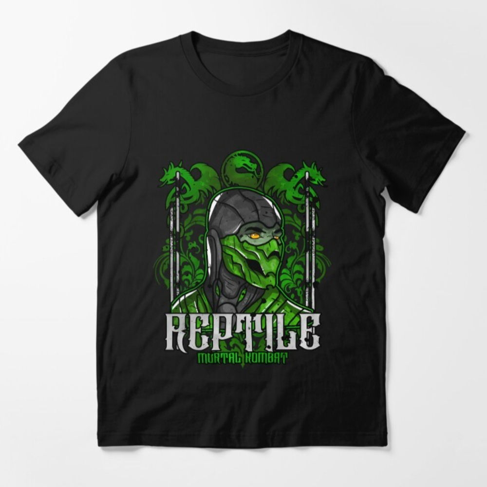 Mortal Kombat Reptile Portrait – Retro Gaming Shirt Bewertung und Preis