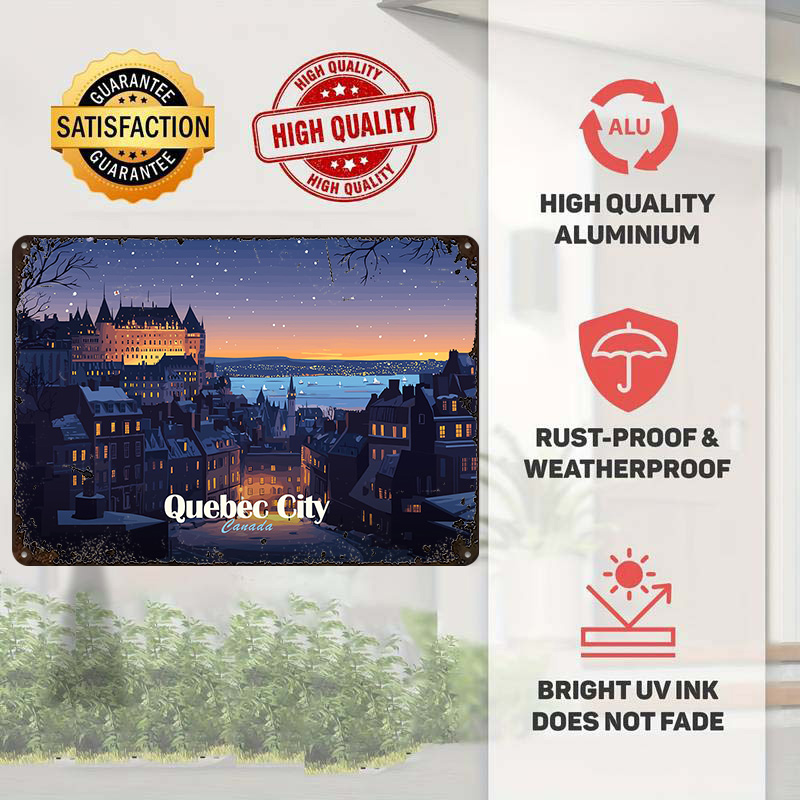 Quebec City bei Nacht, gedruck – Retro Gaming Quebec Bewertung und Preis