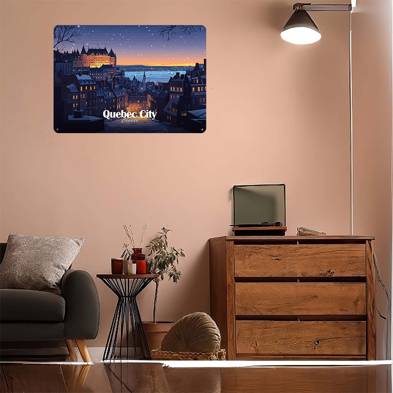 Quebec City bei Nacht, gedruck – Retro Gaming Quebec Bewertung und Preis