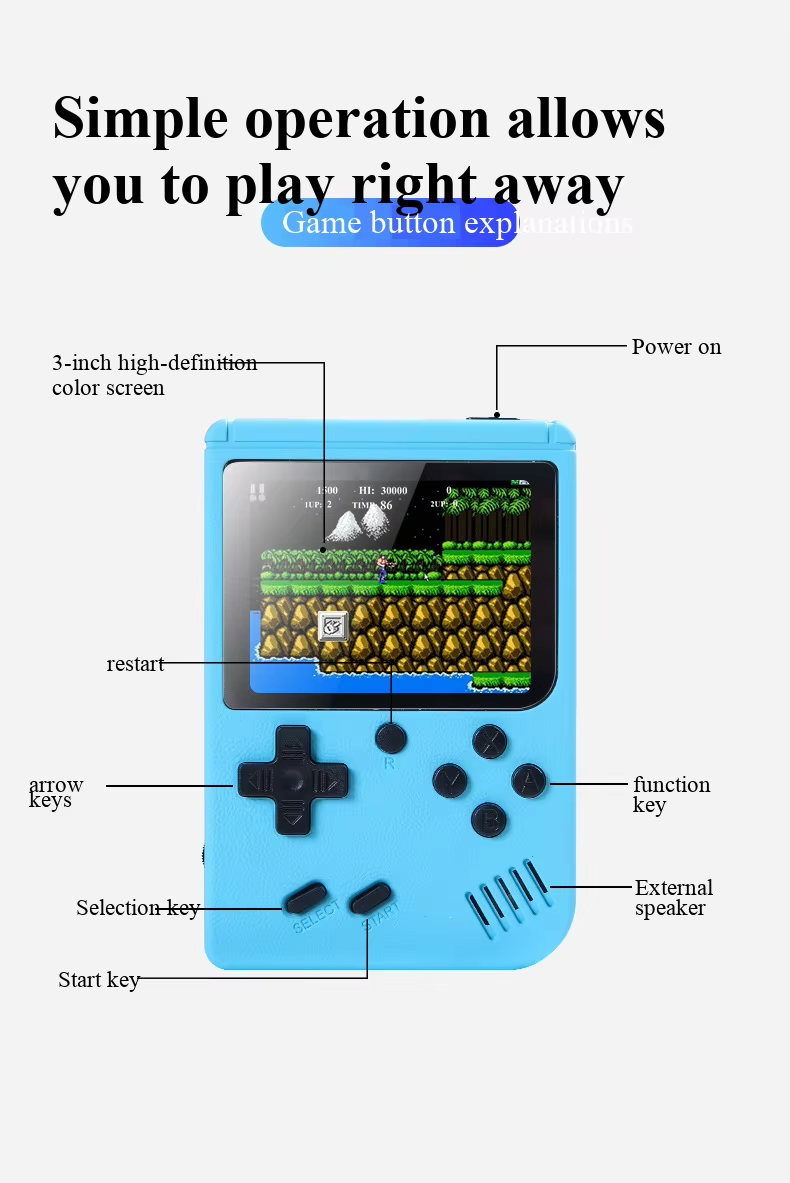 400-in-1-Mini-Spielekonsole, t – Retro Gaming Arcade Console Bewertung und Preis