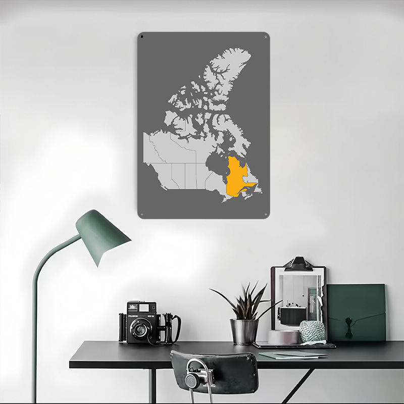 Karte von Kanada mit Hervorgeh – Retro Gaming Quebec Bewertung und Preis