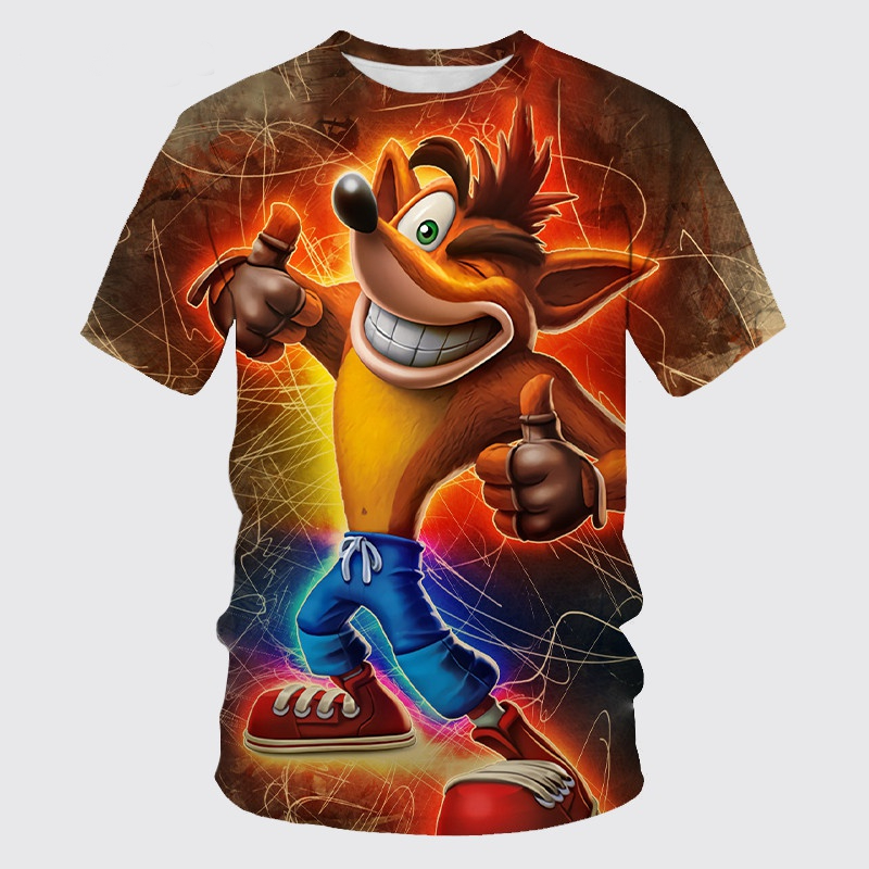 Retro Game Crash Bandicoot T-S – Retro Gaming Aesthetic Bewertung und Preis