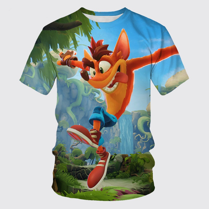 Retro Game Crash Bandicoot T-S – Retro Gaming Aesthetic Bewertung und Preis