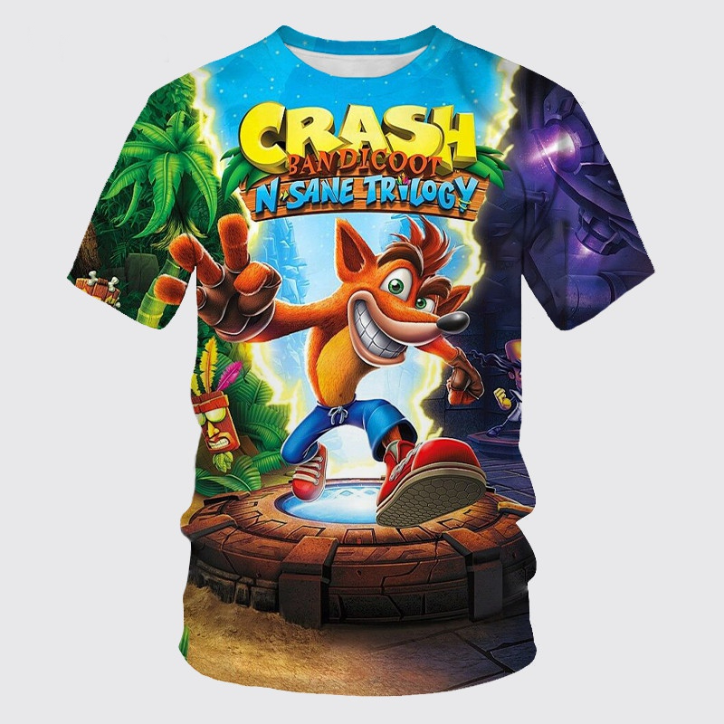 Retro Game Crash Bandicoot T-S – Retro Gaming Aesthetic Bewertung und Preis