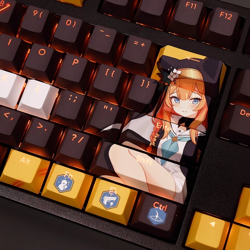 108 Tasten/Set Blue Archive Lo – Retro Gaming Keycaps Bewertung und Preis