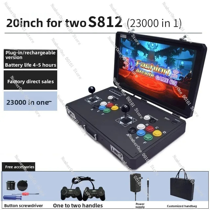 Retro-Arcade-Spielkonsole mit  – Retro Gaming Arcade Console Bewertung und Preis
