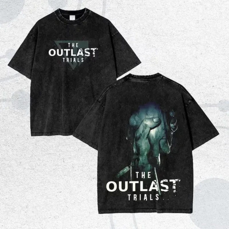 The Outlast Trials Game T-Shir – Retro Gaming Aesthetic Bewertung und Preis