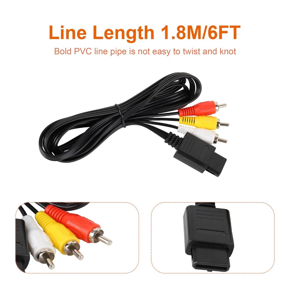 N64/gamecube/snes/sfc hochwert – Retro Gaming Cable Bewertung und Preis