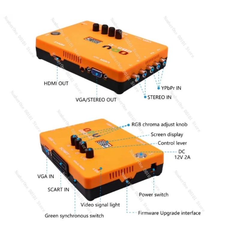 ODV GBS-C AIO RGBS YPbPr RGBHV – Retro Gaming Us Bewertung und Preis