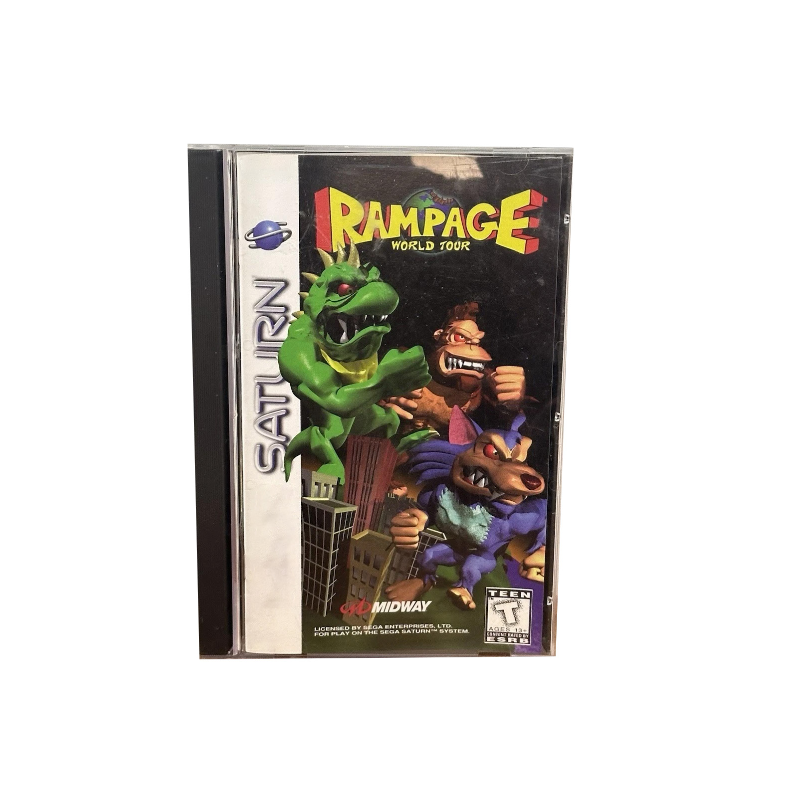 Saturn Copy Disc Game Rampage  – Retro Gaming Video Bewertung und Preis