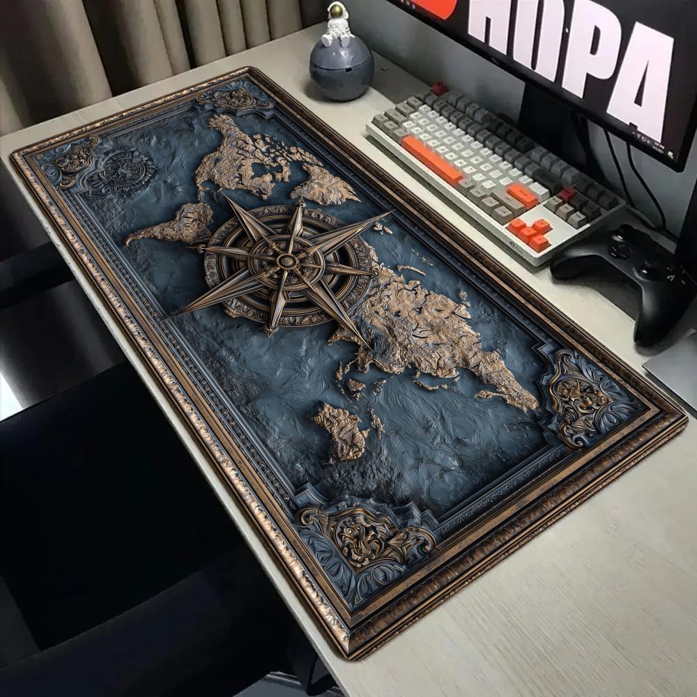 Retro-Kompass- und Karten-Maus – Retro Gaming Rug Bewertung und Preis