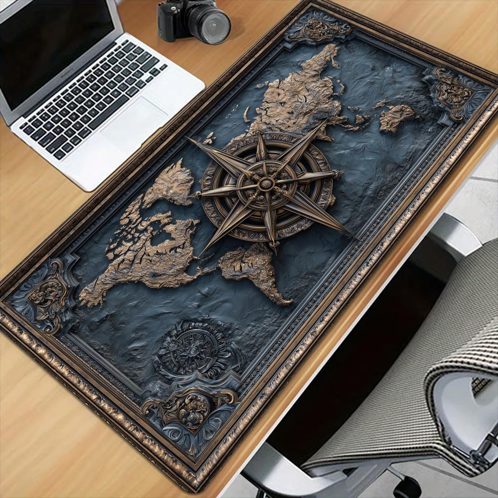 Retro-Kompass- und Karten-Maus – Retro Gaming Rug Bewertung und Preis