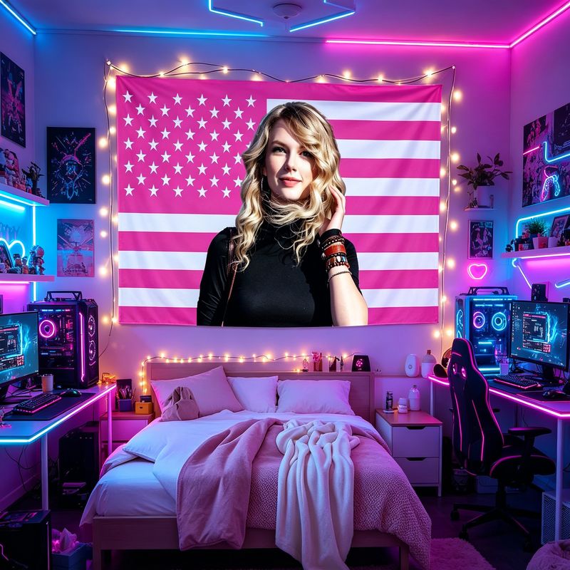 VIKAMA Wandteppich mit amerika – Retro Gaming Aesthetic Bewertung und Preis