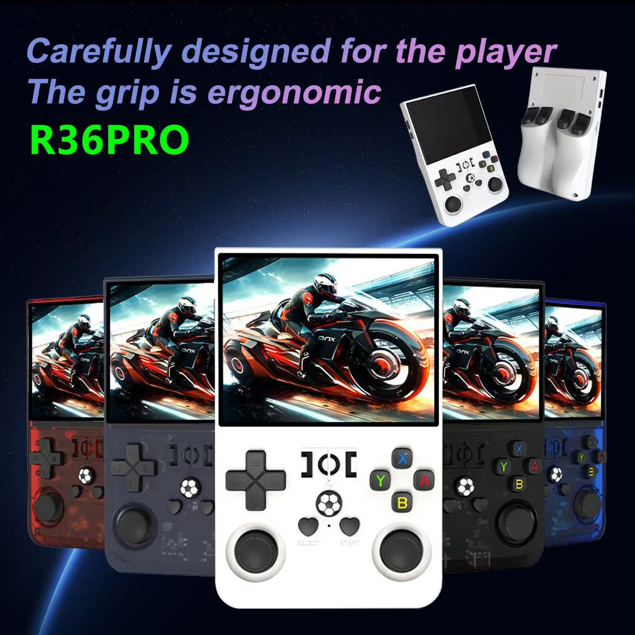 Neue R36PRO R36MAX Open-Source – Retro Gaming Arcade Console Bewertung und Preis