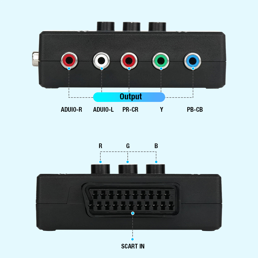 RGBS VGA zu YPBPR Komponenten- – Retro Gaming Video Bewertung und Preis
